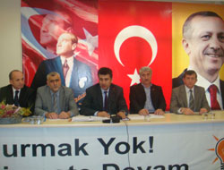 AK Parti Merkez İlçe toplandı