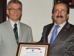 Başkan TS onur üyesi oldu