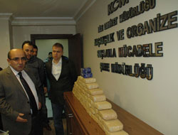 Rize'de 24 kilo eroin bulundu