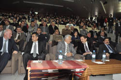 Güneş konferansa katıldı