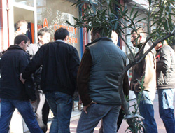 Trabzonda baz istasyonu gerginliği