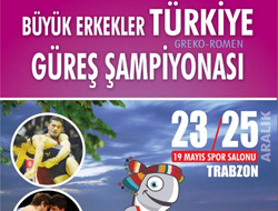 Trabzon'da güreş şampiyonası