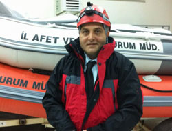 Günnar İl Afet Müdürlüğünde...