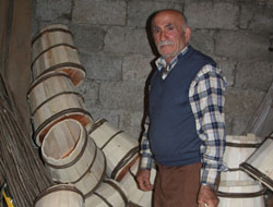 Trabzon'da 60 yıldır külek yapıyor