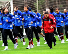 TS'de futbolcular testten geçtiler