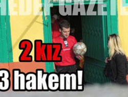 Soyunma odasına kız aldılar