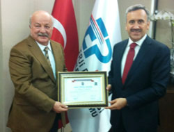 Köktaş TS Onur Üyesi oldu