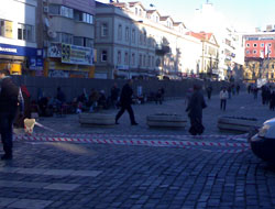 Trabzon'da boyacıların yeni yeri(!)