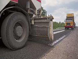 Yol yapım çalışmaları
