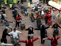 Samsun huzurevinde aeorobik!