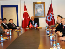 Hacısalihoğlu TS'yi ziyaret etti