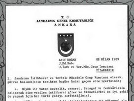 Olmayan JİTEM'in resmi belgesi