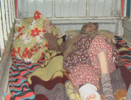 Ambulans yok, kamyonet verelim