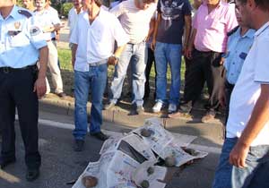 Apartmanın 13. katından düştü!