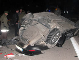 Taziye dönüşü kaza: 6 yaralı 1 ölü