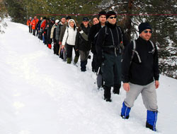 Dağcılar bakın hangi yaylada?