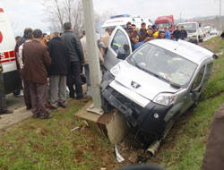 Trabzon'da ŞARAMPOLE YUVARLANDI