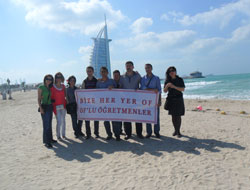 Öğretmenlere kaymakam jesti!