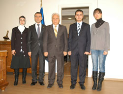 KTÜ Rektörü Özen'e ziyaret