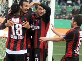 Antep'ten Bursa'ya Sağlam darbe