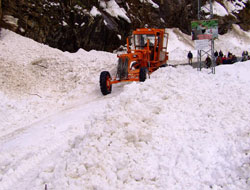 Ayder'de çığ düştü