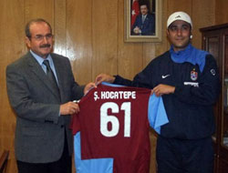 Maraş Valisine TS forması