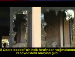 Kaddafi'nin gizli sığınağı yayınlandı