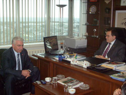 Faruk Bal'dan TTSO'ya ziyaret