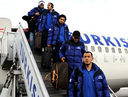 Trabzonspor coşkuyla karşılandı