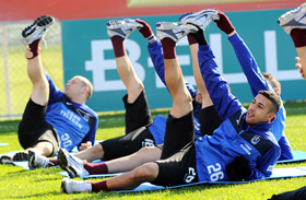 Sezer idmanı tamamlayamadı