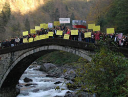 7 HES inşaatı durduruldu