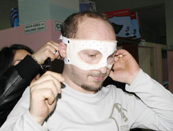 İşte Burak Yılmaz'ın maskesi