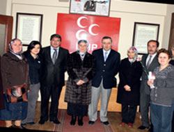 Halil Memiş teşkilatları dolaşıyor