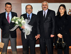 Bayburt'tan Başkan'a ziyaret