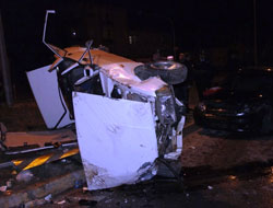 Facia gibi kaza: 1 ölü, 2 yaralı