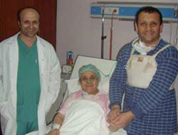 Ziyarete gitti ameliyat oldu