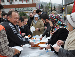 Trabzon'da Türkeş anısına tatlı!