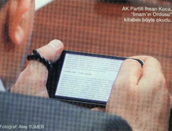 Şık'ın kitabını mecliste okudu!