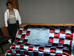 Şenol Güneş'e organik TS yorganı