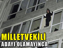 Millevekili adayı olamayınca...!