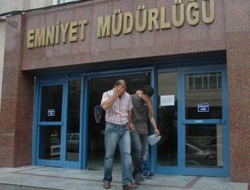 Emniyet Müdürlüğünde şok gözaltı