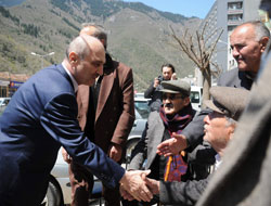 Erdoğan Bayraktar Maçka'da!