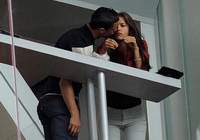 Ronaldo, Irina'yı öyle bir öptü ki..