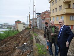 Bayraktar Hastane yolunu inceledi