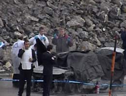 Başbakanlık otobüsünde dehşet!