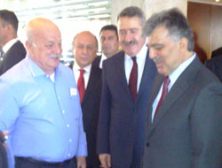 Şener, Abdullah Gül ile bir arada!