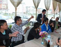 Of'ta Kaymakam'a teşekkür ettiler!