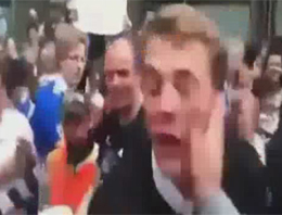 Kupayı aldı suratına tokat yedi!