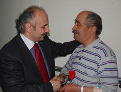 Yunus Karabela hastanede