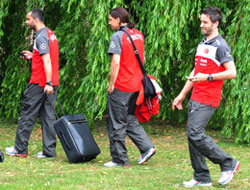 A Milliler Hollanda'da kampa girdi